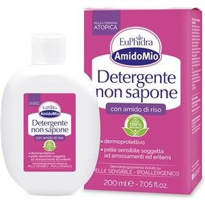 EuPhidra AmidoMio Detergente Non Sapone 2 in 1 per Pulizia Delicata e Protezione della Pelle