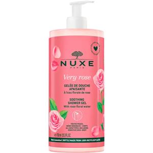 Nuxe Very Rose Gel Doccia Lenitivo 750 ml - Deterge Delicatamente con Acqua Floreale di Rosa