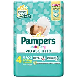 Fater spa PAMPERS BD DOWNCOUNT MAXI 17PZ