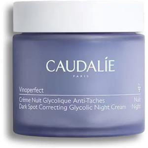 Caudalie Vinoperfect Crema Notte Glicolica Anti-Macchie 50 ml - Trattamento Notturno Rigenerante e Illuminante
