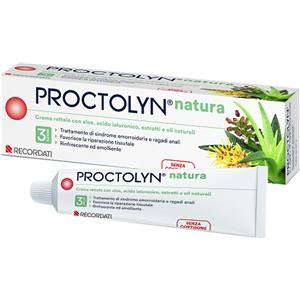 Recordati Proctolyn Natura Crema Rettale 30ml - Trattamento Emorroidi con Aloe e Acido Ialuronico