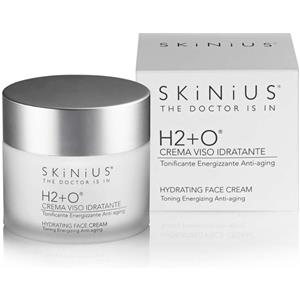 Skinius H2 O Crema Idratante Anti-Aging 50 ml - Ristrutturante e Dermatologicamente Testata