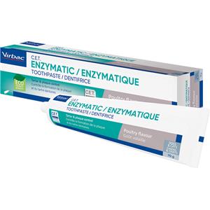 Virbac Dentifricio Enzimatico 70 g per Cani e Gatti - Igiene Orale con Complesso C.E.T.