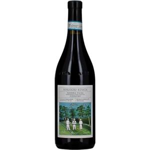 Borgogno Rivata Barbera d'Alba DOC Superiore 2022 - Vino Rosso con Spiccata Acidità e Buon Corpo