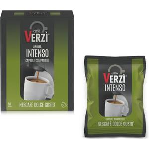 Generico CAFFE VERZI Dolce Gusto INTENSO capsule compatibili con le macchine Nescafé Dolce Gusto - (50, INTENSO)