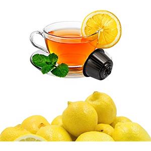 KICKKICK Capsule Te al Limone Solubile Compatibili con Nescafe Dolce Gusto - The in Cialde (64 Capsule)