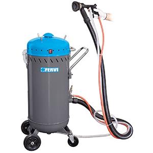 Fervi SABBIATRICE FERVI 0462 CON ASPIRATORE MONOFASE SABBIA E RECUPERA
