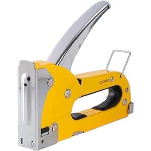 SHEHUALI Pistola Sparachiodi, Heavy Duty Nail Gun Door Nail Gun For Wooden Door Rivet Fastening Tools Upholstery Frame Rivet Gun Kit Staple Staple Nailer(Nail Gun)