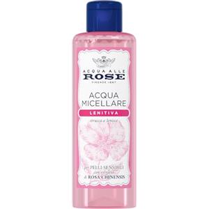 Acqua alle Rose Acqua Micellare Lenitiva per Pelli Sensibili, Detergente e Struccante Delicato Viso, Occhi, Labbra, 200 ml