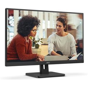 AOC Q27E3UAM - Monitor Quad HD da 27 pollici, AdaptiveSync, altoparlanti (2560x1440, 75 Hz, DisplayPort, HDMI, hub USB), colore nero