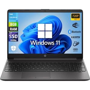 HP 250RT G9 - Notebook Display 15,6 HD - Processore Intel N150 4 Core fino a 3.6Ghz - Ram 8Gb SSD 256Gb - Pc Portatile con Windows 11 Pro