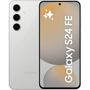 Samsung Galaxy S24 FE 256GB AI Smartphone senza contratto, telefono AI con Android 15, 8 GB di RAM, 256 GB di memoria — Versione EU (Grigio)