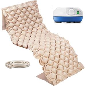 GOVITA - Materasso Antidecubito a bolle d'aria con compressore regolabile a ciclo alternato GOMED MATTRESS 130 Celle Portata 150 Kg Super-silenzioso Kit di riparazione Garanzia Italia 24M
