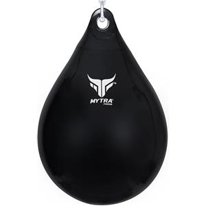 Mytra Fusion Sacchetto da Boxe ad Acqua 18 pollici (45 cm) Nero - Sacco da Boxe Sospeso Resistente per Allenamento, Kickboxing, MMA, Muay Thai - Sacco Riempibile d'Acqua Durevole con Montaggio Facile
