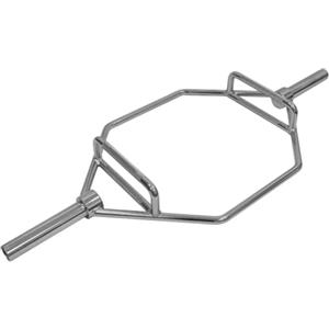 GymBeam Lifter Trap Bar, Bilanciere Esagonale Olimpico per Deadlift e Altri Esercizi di Forza, Hex Bar in Acciaio Resistente, Peso 20 kg, capacità di Carico 320 kg, Maniglie di Diametro 25 mm