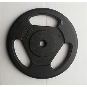 Morale Sport Disco pesistica in ghisa Diametro Foro 25 mm. Colore Nero
