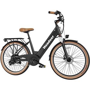 Snokco Bicicletta elettrica per adulti da 26 pollici, batteria rimovibile ad alta capacità da 48 V e 11,5 Ah, doppia modalità di guida (pedalata assistita + modalità solo elettrica), autonomia di 80-100 km
