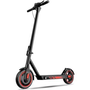 EGGKING Monopattino Elettrico con Freccia Direzionale, 500W Motore, Autonomia 35 km, Pneumatici 10 Antiforatura, Doppia frenata, Scooter Elettrico Pieghevole