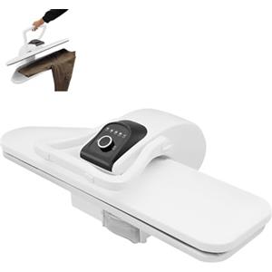 Armanyya Pressa a vapore professionale, 2200 W, macchina da stiro intelligente, 91 cm, intervallo di temperatura 90-200 °C, 5 livelli di temperatura, forza autobloccante 8 kg, stiratura super veloce (bianco)