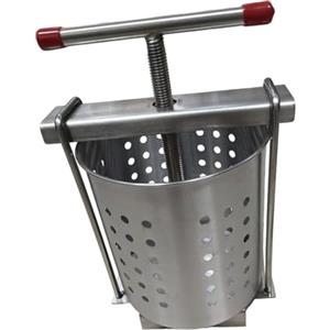 KiBcsLic Riempitrice di Verdure, Spremiagrumi Manuale in Acciaio, Spremi per Agrumi e Melograno, Essiccatrice di Verdure per Ristoranti, Estrattore per Casa e Bar, 2.5 L