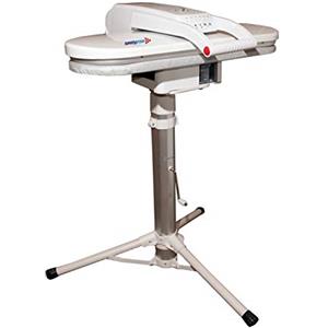 Speedypress Avanzato Pressa da Stiro a Vapore (Ferro) di Speedypress con Telescopico Regolabile in Altezza Stirare da Tavolo Supporto - Dimensioni Normale (64cm x 27cm, 1.400watt) Per Uno Stiraggio Velocissimo (+ GRATIS Copriasse Extra e Fondo in …