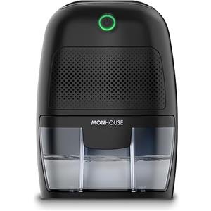 MONHOUSE Deumidificatore Da 600ml Assorbiumidita Portatile, Compatto E Silenzioso - Mini Deumidificatore D'aria per Casa, Camera Da Letto, Auto, Ufficio, Garage, Roulotte E Cantina - Rimuove Muffa