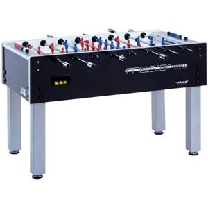 Garlando Master Champion - Calciobalilla Ufficiale ITSF con Aste Uscenti e Piano Gioco Lungo in Vetro