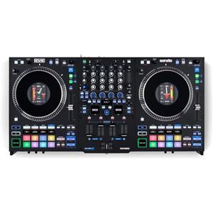 RANE PERFORMER Console DJ Motorizzato a 4 Canali, Piatti da 7 con Display, Fader Precision Feel, Stem Split, Effetti Avanzati e Serato DJ Pro