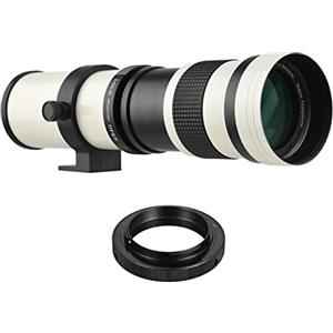 Generic Hanzete MF Super teleobiettivo zoom F/8.3-16 420-800 mm T2 supporto AI-mount universale per Nikon D50, D90, D5100, D7000, D3, D5100, D3100, D3000, D60, DCC