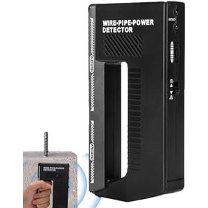 Pavsicgn Wpp 123 Wire Pipe Power Detector, Wall Scanner Metal Detector, Adjustable Alert Pipe Power Wall Stud Finder Metal Detector For Wood, Metal And AC Wires