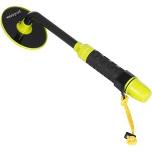 LKHDONG Rivelatore di metallo subacqueo, IP68, impermeabile subacqueo, metal detector portatile con luce LED, rilevatore di metallo con bobina di ricerca impermeabile
