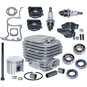 Gubeter Kit pistone cilindro 48 mm, Per Husqvarna 61 268 272 per parti motosega Jonsered 625 630. , 503 53 20 71