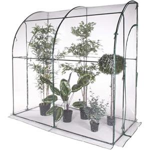 eacommerce Serra da Giardino e Balconi con copertura in PVC impermeabile per Orti, Piante e fiori (A Parete - 200x100x210H cm)