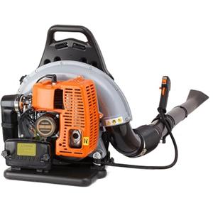 CHERIKIU Soffiatore a Benzina | 2 tempi 3,6CV 65cc con serbatoio da 1,8L | Soffiatore senza fili | Ventilatore per giardino | Soffiatore a zaino | Soffiatore ad aria monocilindrico per terrazzi e giardini