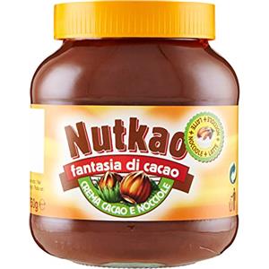 Nutkao - Crema Cacao e Nocciole, Fantasia di Cacao - 3 pezzi da 750 g [2250 g]