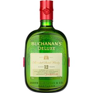 Buchanan's Deluxe - Whisky scozzese miscelato invecchiato 12 anni, 1 L