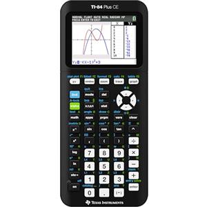 Texas Instruments TI-84 Plus CE Calcolatrice grafica a colori, nero