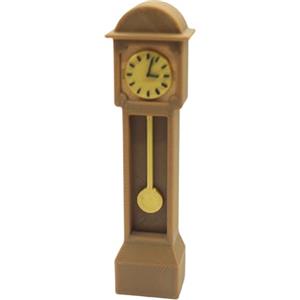 JINGLING Orologio da pavimento in miniatura per casa delle bambole e diorama, stile realistico, 1 12, in versione vintage, per collezionisti, bambini, adolescenti, adulti, armadietti, ri-gal