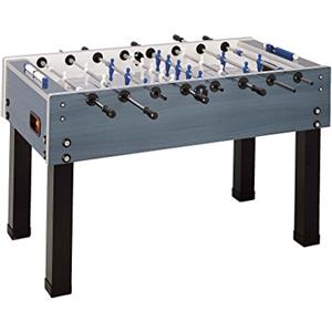 Garlando G500WBLUCLA, Calcio Balilla per esterno con aste uscenti, Blu