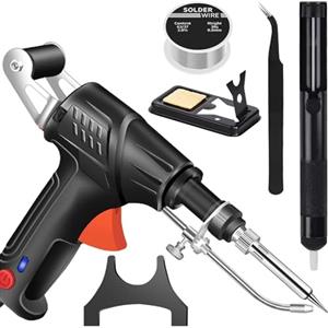 Generico Internally Heated Industrial Laser Welding Tools, Set Di Saldatore Multifunzione Portatile, Pistola Per Saldatura Manuale Da 60 W, Con Rimozione Della Ruggine/Taglio/Saldature