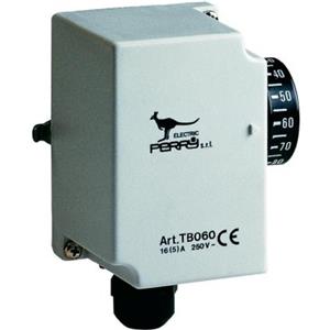 Perry 1TCTB060 Termostato per Tubi, Bianco