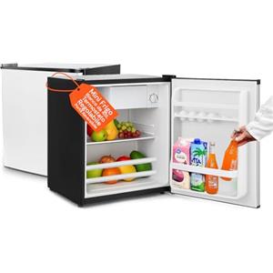 Avilia - Mini Frigo Compatto da 45L con Termostato Regolabile, Porta Bianca Reversibile e Funzionamento Silenzioso per Camera, Ufficio o Campeggio