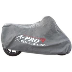 A-Pro Telo Copri Moto Scooter Protezione Anti Polvere Copertura da Interno Grigio M