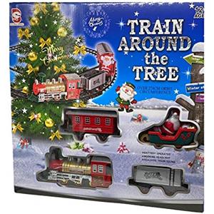 2Esse Trenino Elettrico da mettere sull'Albero di Natale