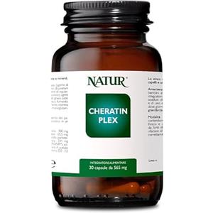 Natur Cheratin Plex - Supporto Unghie Capelli Ossa e Denti - 30 cps Natur