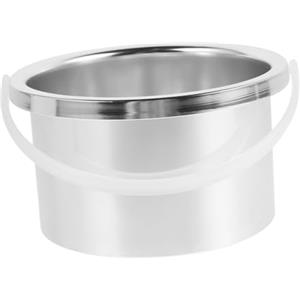 HONITANO Fornetto Cera in Lega di Alluminio Diametro Interno 105 Mm per Sciogliere la Cera Alta Efficienza di Fusione e Facile da Usare per Ceretta