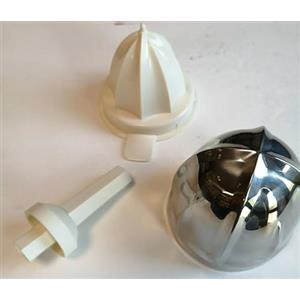 FIGEVIDA Cono spremitore grande piccolo perno rotante spremiagrumi Vintage 0413 adatto per Ariete