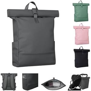 Kikka Boo Kikkaboo, borsa fasciatoio Jayden zaino manico regolabile, chiusura a zip, colorazione:grigio