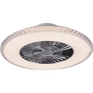 RL LIVE YOUR LIGHT Ventilatore LED da soffitto effetto stella TELECOMANDO Lampada Daylight dimmerabile Reality Lights R62412106