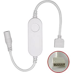 LEDLUX Mini ZigBee Controller, Bassa Tensione 12V 24V, Per Striscia Led, APP Tuya e HUE, Compatibile Con Alexa e Google Home (4 CH)